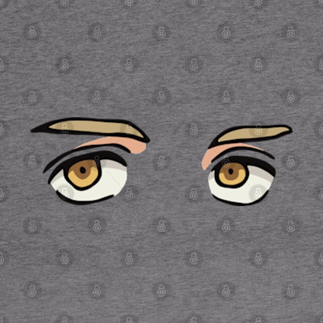 Laios Touden Eyes from Dungeon Meshi or Delicious in Dungeon / Dungeon Food Anime Manga DM-2 by Animangapoi